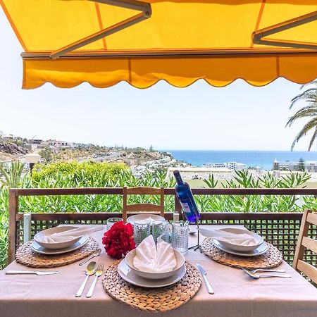 Increible Terraza Con Vistas Al Mar En San Agustin Daire Dış mekan fotoğraf