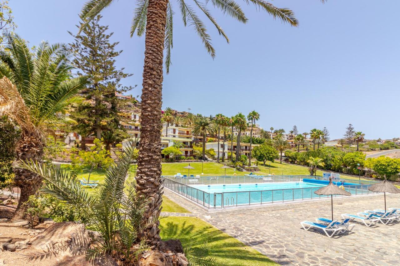 Increible Terraza Con Vistas Al Mar En San Agustin Daire Dış mekan fotoğraf