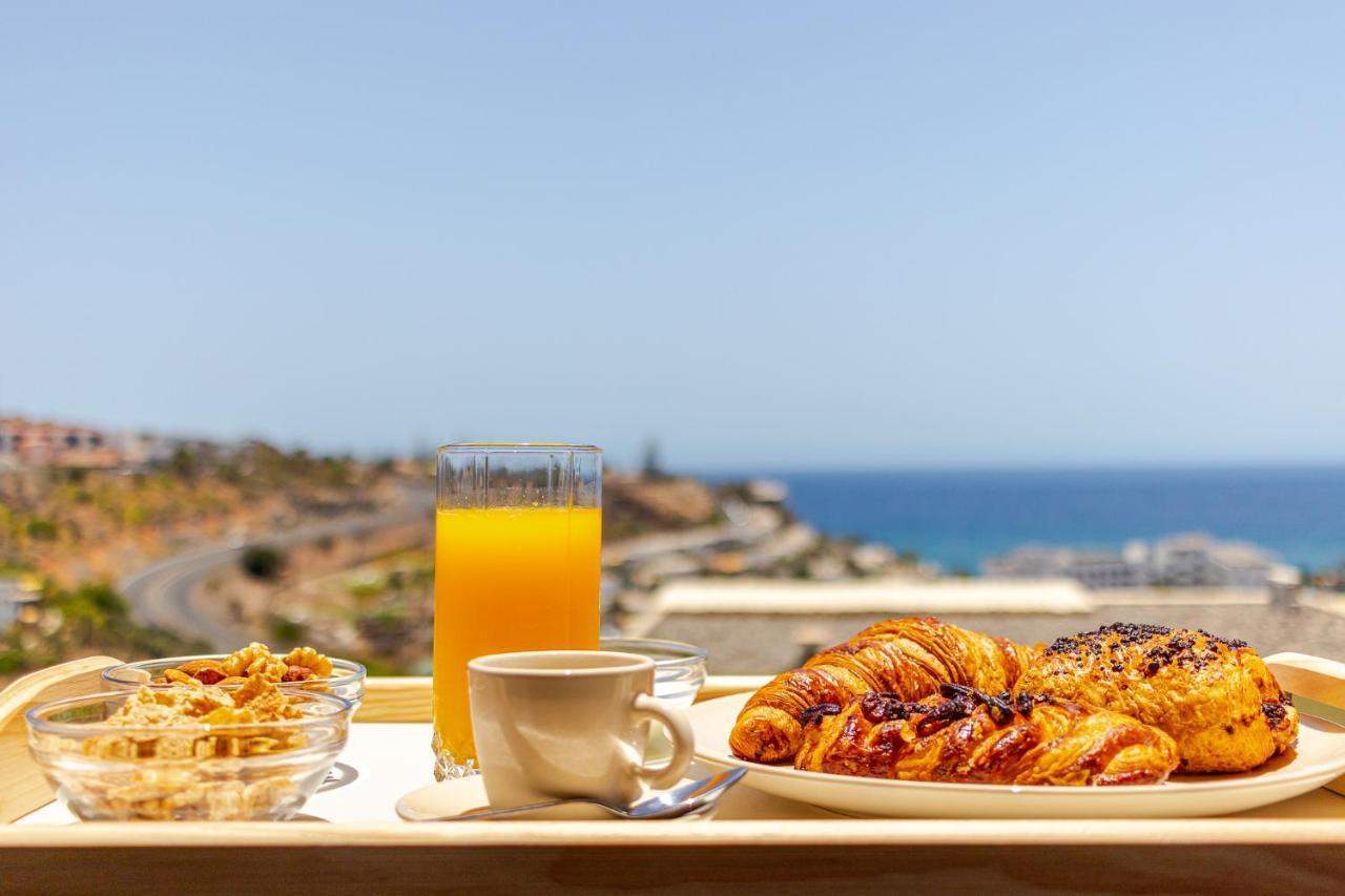 Increible Terraza Con Vistas Al Mar En San Agustin Daire Dış mekan fotoğraf